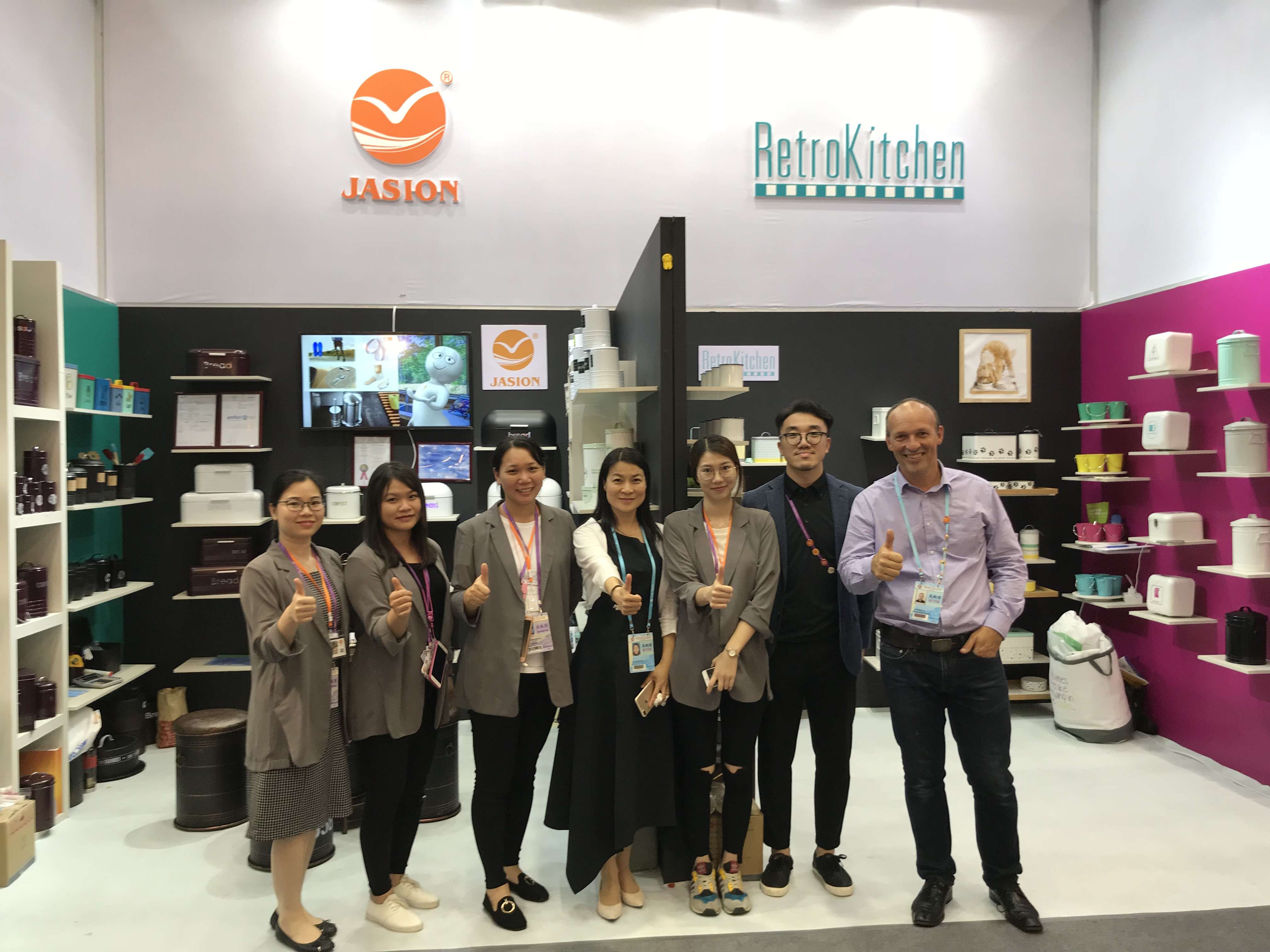Jasion team in fair